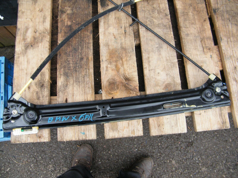 BMW X6 E71 09-14 Front Left Window Regulator Door Glass Motor Mechanism