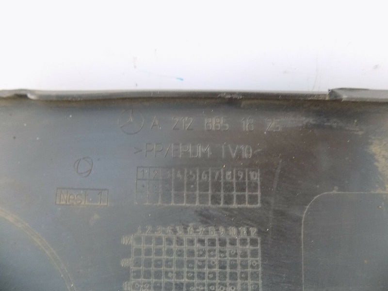 MERCEDES E CLASS W212 09-12 SALOON LOWER TRIM PANEL REAR BUMPER 2128851825 B5007