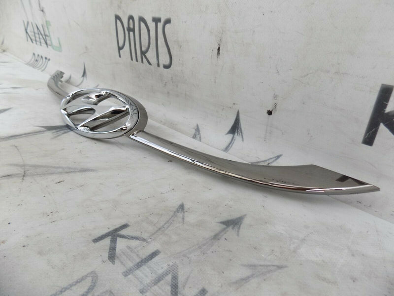 Hyundai I30 Front Bumper Grill / Chrome Badge Strip 86596-N7010 Genuine!