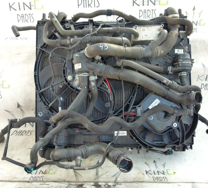 RANGE ROVER SPORT L494 3.0 DIESEL 13-16 A/C CONDENSER & COOLING FAN RADIATOR