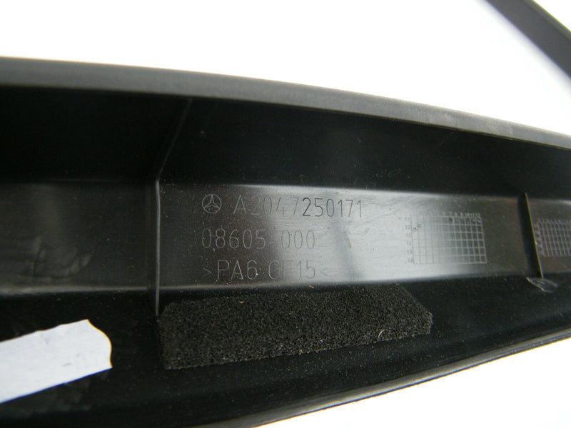 MERCEDES W204 2007-2014 TRIM WINDOW FRAME TOP COVER PANEL FRONT DOOR LEFT SIDE