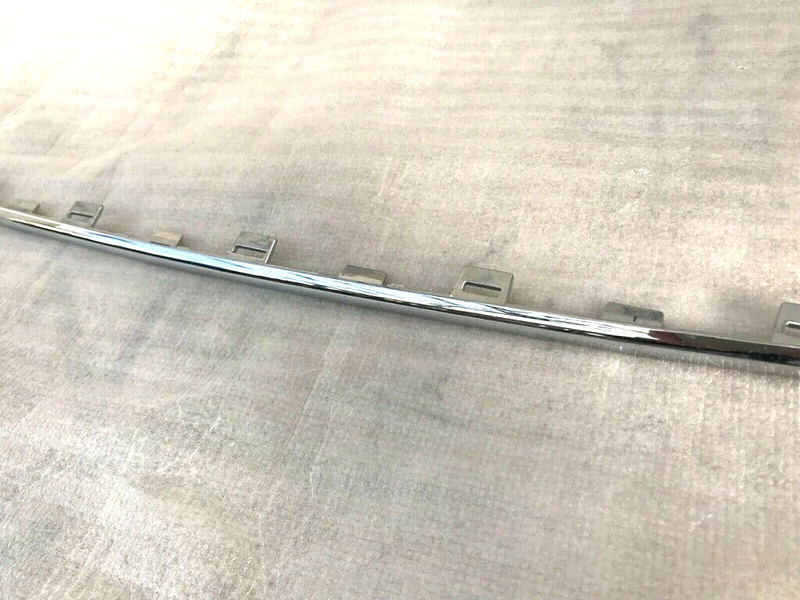 FIAT 500 FACELIFT 2016-ON **NEW GRILL BUMPER CHROME STRIP TRIM GENUINE 735619488
