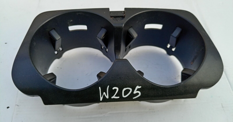 MERCEDES W205 C CLASS 2014-21 CENTRE CONSOLE DOUBLE CUP HOLDER A2056800691