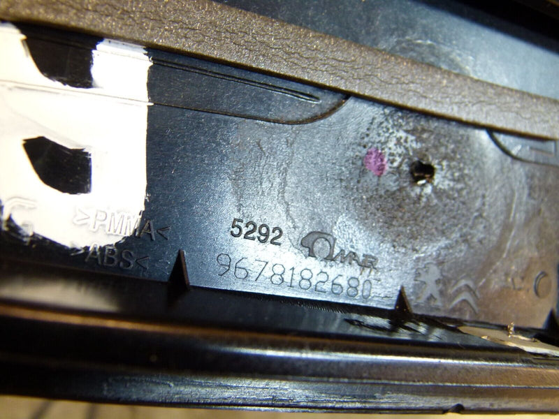 PEUGEOT 308 SW ESTATE 2017-21 REAR LEFT DOOR OUTER MOLDING TRIM 9678182680