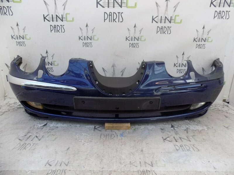 JAGUAR S-TYPE 2001-2004 BLUE FRONT BUMPER GENUINE XR83-17C831