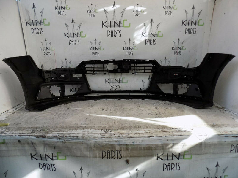 AUDI A7 S LINE 2015-2018 GENUINE FRONT BUMPER IN BLACK PDC PN 4G8807437AD