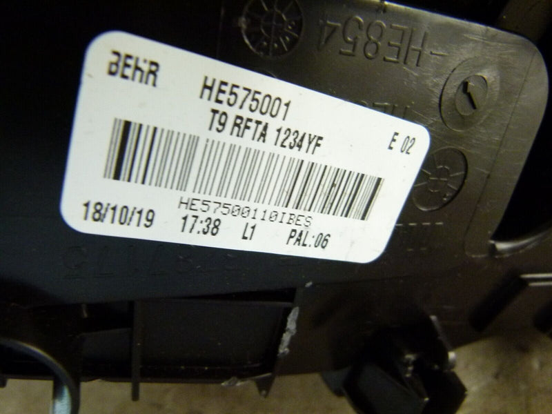 PEUGEOT 308 SW ESTATE 2017-21 BLOW HEATER MATRIX AND FAN MOTOR 9819556080