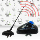 VW POLO 6C SKODA FABIA 3 ROOF ANTENNA AMPLIFIER AERIAL & STICK 6C0035501A 2-PLUG