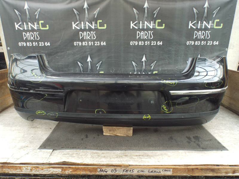 VW Passat B6 2006-2010 Saloon Rear Bumper Genuine Black (6648) 3C5 807 421