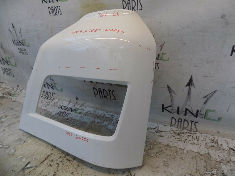 MAN TGX EURO 6 2020+ LEFT BUMPER CORNER HEADLIGHT SURROUND WHITE MAN-8141610