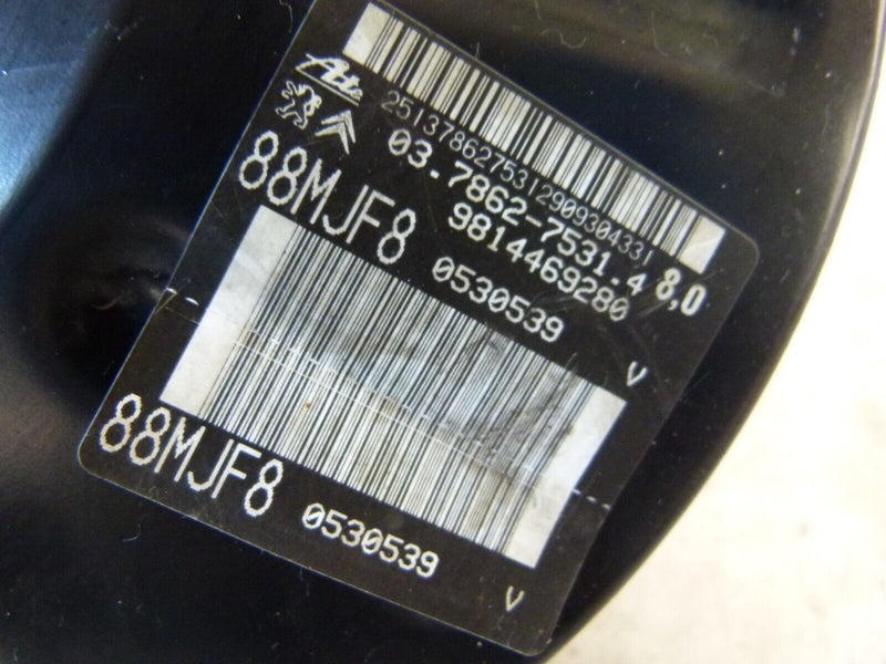 PEUGEOT 308 SW ESTATE 2017-21 BRAKE SERVO BOOSTER WITH SENSOR 9814469280