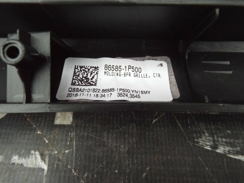 Kia Venga 2015-2017 Front Bumper Bottom Skirt Trim Genuine Black Center Middle