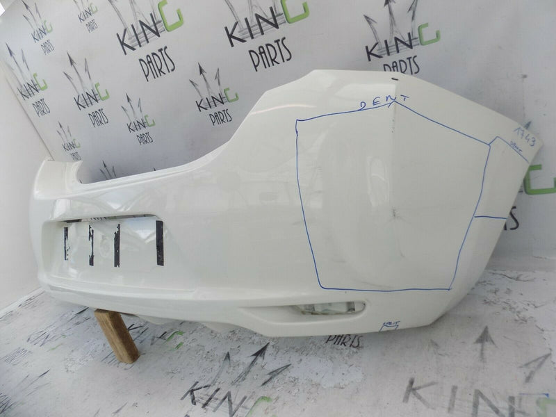 NISSAN LEAF 2010-2016 REAR BUMPER WHITE *DAMAGE* GENUINE 85022-3NL0A