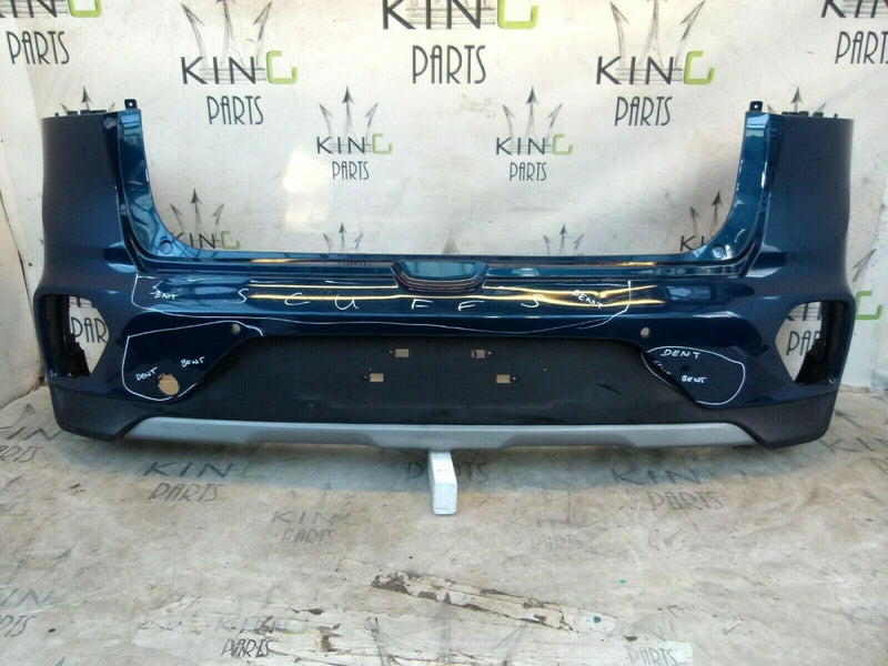 KIA NIRO HYBRID DCT 2019-ON BLUE REAR BUMPER 4x PDC GENUINE 86611-G5500