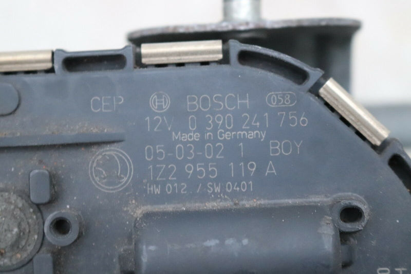 SKODA OCTAVIA MK2 1Z 2004-2012 FRONT WIPER MOTOR MECHANISM WITH LINKAGE