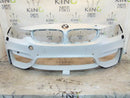 BMW M3 F80 M4 F82 2014-2019 WHITE FRONT BUMPER GENUINE PDC  8054290