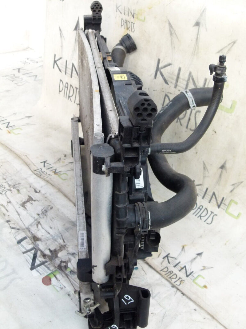 VAUXHAL CORSA E 1.2 1.3 CDTI AIR CON CONDENSER & WATER FAN RADIATOR 13414859