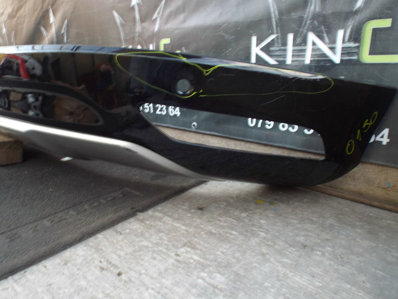 Volvo XC60 R Design Facelift 2014-2016 Rear Bumper Diffuser Black (130) 31323777