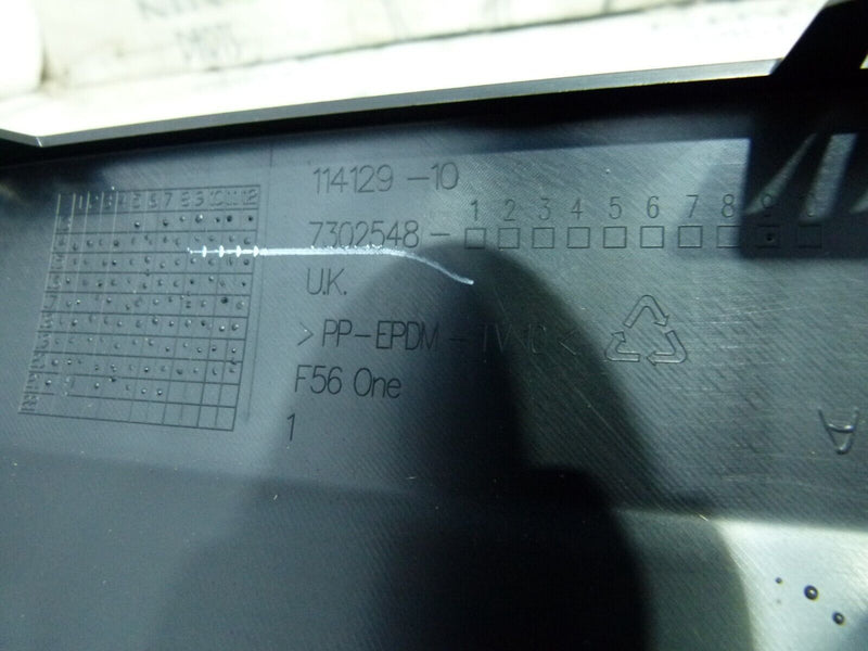 MINI COOPER ONE F56 2014-18 REAR BUMPER PDC DIFFUSER GENUINE 9825170280