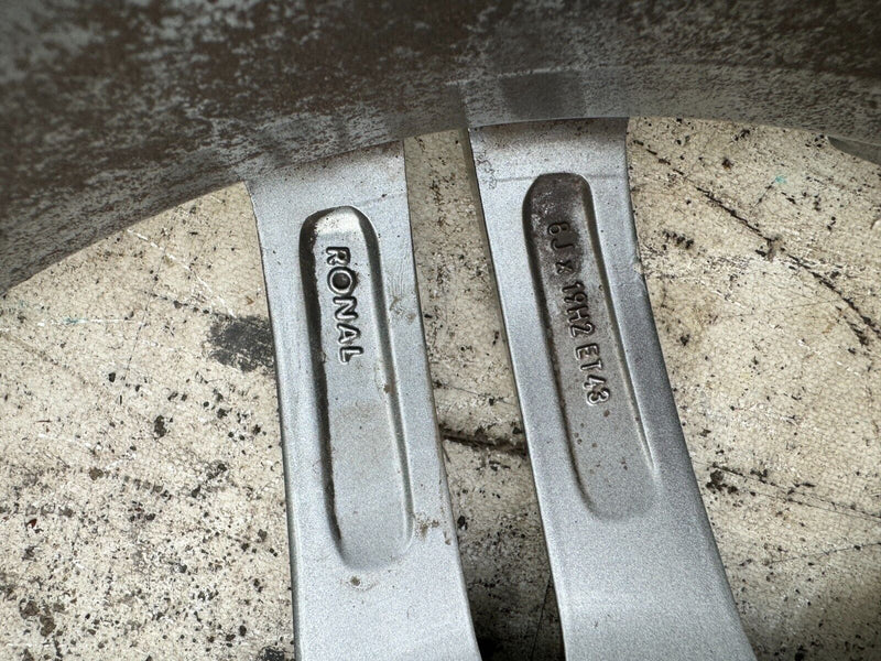 MERCEDES E W212 AMG ALLOY WHEEL RIM 19' 8Jx19H2 ET43 & TYRE 245x40 R19