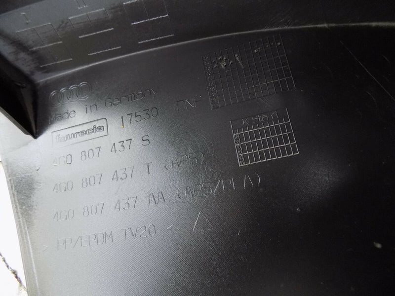 AUDI A6 SE (C7) 4G FACELIFT 2015 2016 2017 BLACK FRONT BUMPER GENUINE (B0190)