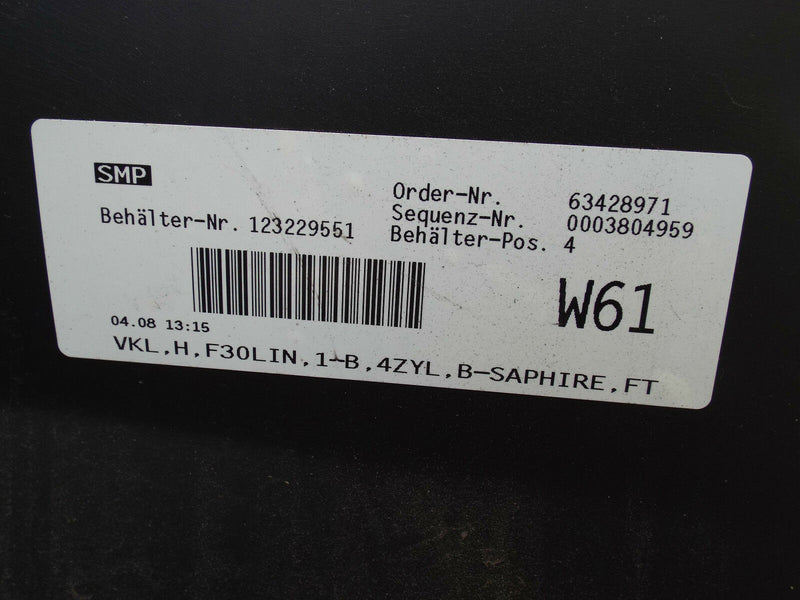 BMW 3 Series F30 2011-2014 Saloon Rear Bumper Genuine Black (A7093)