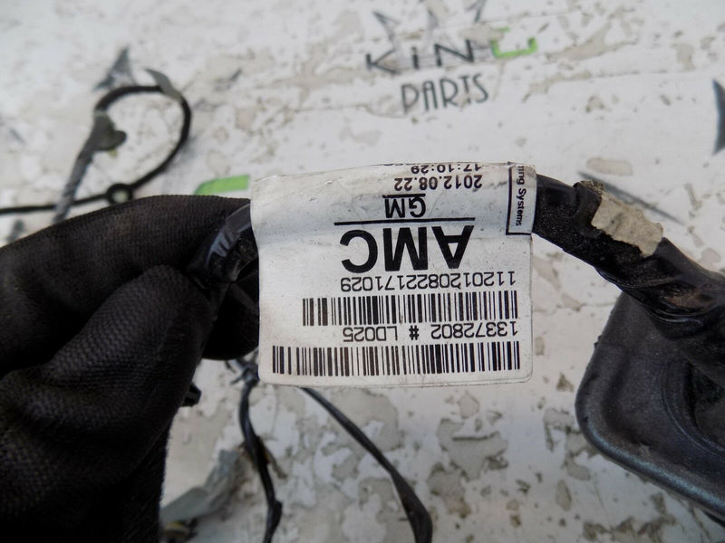 VAUXHALL ASTRA J MK6 2009-2015 FRONT LEFT DOOR WIRING LOOM 5DR 13372802 *6