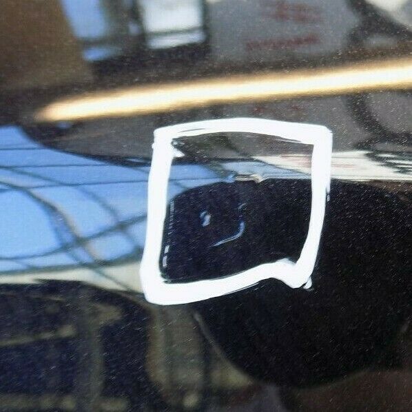 FIAT 500 ABARTH 959 2016-ON FACELIFT REAR BUMPER BLACK GENUINE 735633081