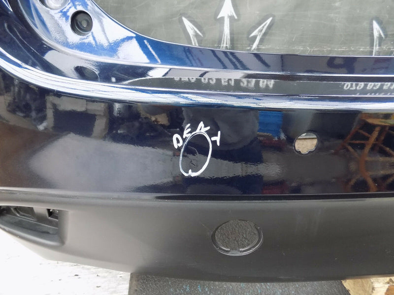 MAZDA 3 MK3 2013-2015 HATCHBACK REAR BUMPER GENUINE BLUE BHN9-50221 (A2410)