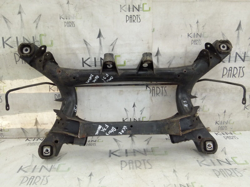 BMW 2 3 SERIES F20 F21 F22 F30 F31 REAR SUBFRAME WITH ANTI ROLL BAR 6792505 #