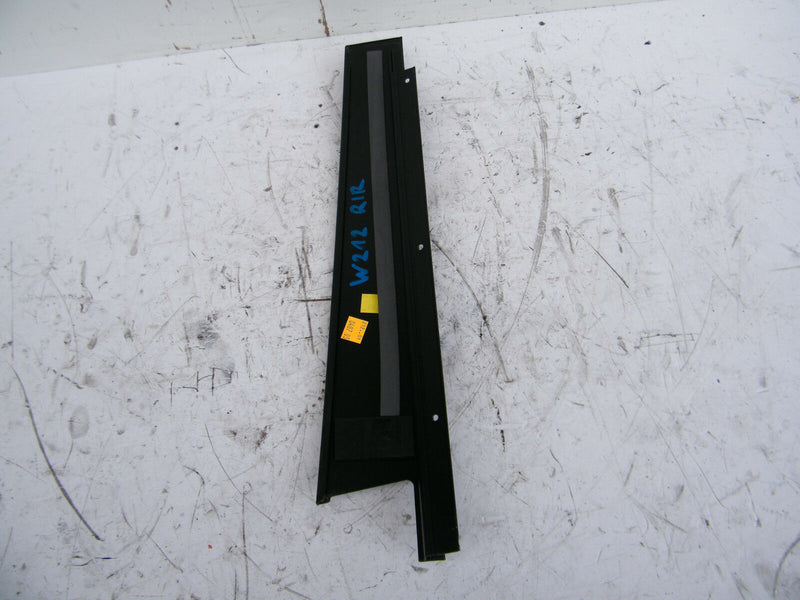 MERCEDES W212 E-CLASS 10-15 COVER TRIM FRAME REAR DOOR RIGHT SIDE OS 2126900487
