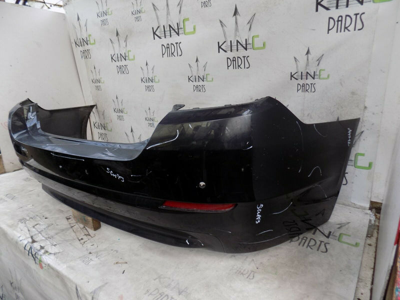 BMW 5 SERIES F10 SALON 2009-2017 BLACK REAR BUMPER GENUINE PDC 7240372-09