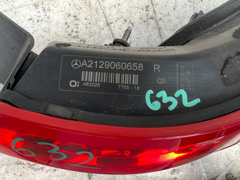 MERCEDES E CLASS W112 2009-2013 DRIVER SIDE REAR LIGHT A2129060658
