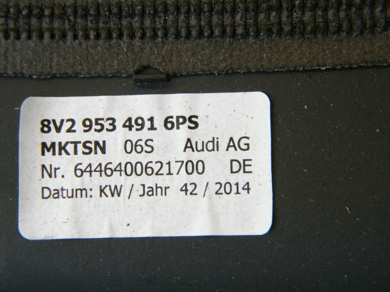 AUDI A3 (8V) 2012-2016 S-LINE 2.0TDI STEERING COLUMN TOP TRIM COVER 8V2953491