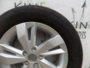 VOLKSWAGEN POLO Mk6 OE 15" INCH ALLOY WHEEL + TYRE 185/65R15 5.5JX15 ET 40