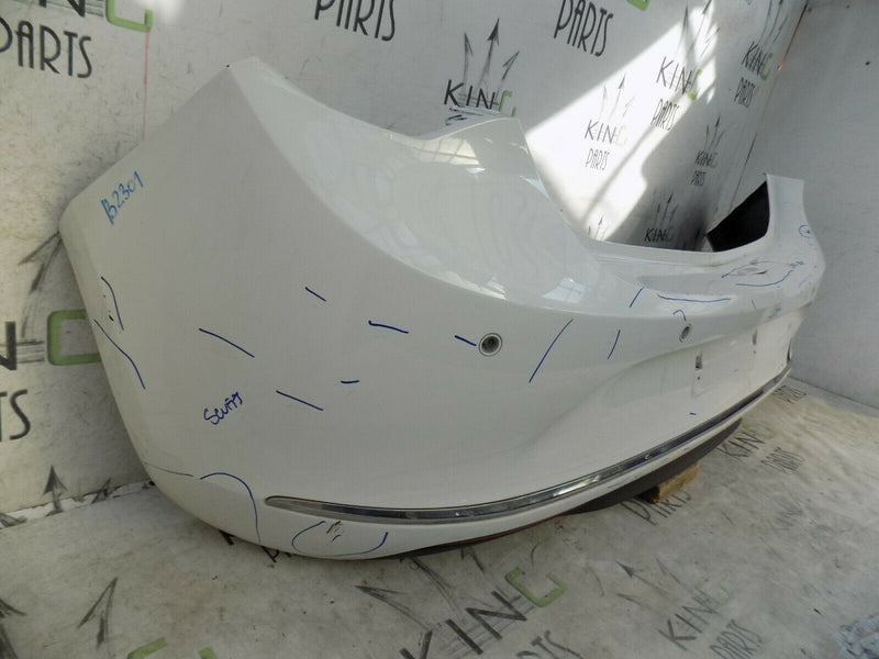 VAUXHALL ASTRA J MK6 2012-2016 FACELIFT WHITE REAR BUMPER GENUINE