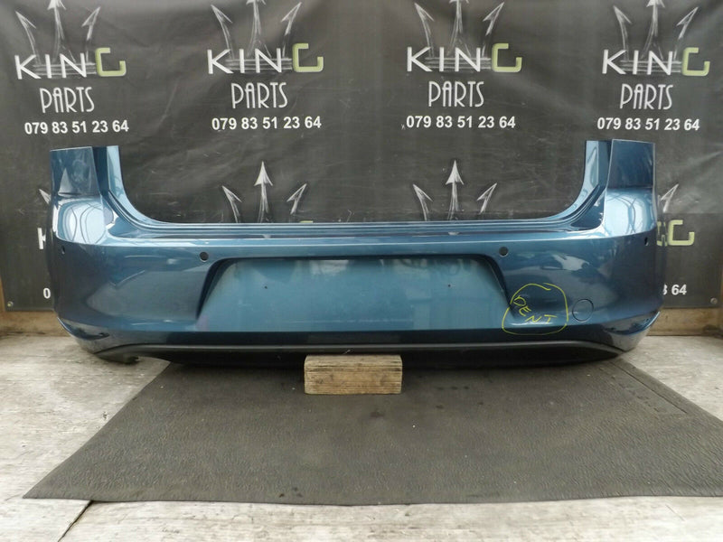 VOLKSWAGEN VW GOLF MK7 2013-ON 5G6 807 421 REAR BUMPER GENUINE BLUE (A0202)