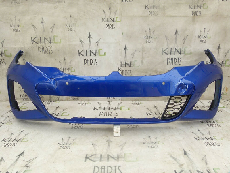 BMW 3 SERIES G20 G21 M-SPORT 2019-2022 BLUE FRONT BUMPER GENUINE 8069346