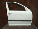 Skoda Octavia MK2 2004-2008 Front Door Right Driver Side O/S White