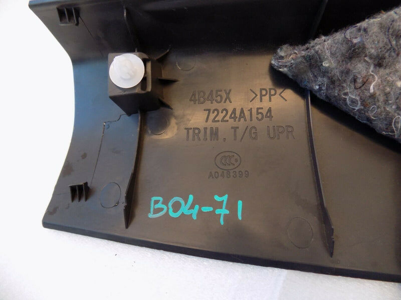 MITSUBISHI OUTLANDER 2014-ON TAILGATE DOOR TRIM PANEL 7224A154 /B04-71