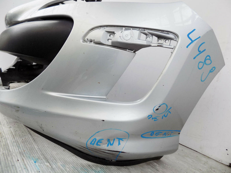 PEUGEOT 308 MK1 T7 2007-2010 SILVER FRONT BUMPER GENUINE 9680484677