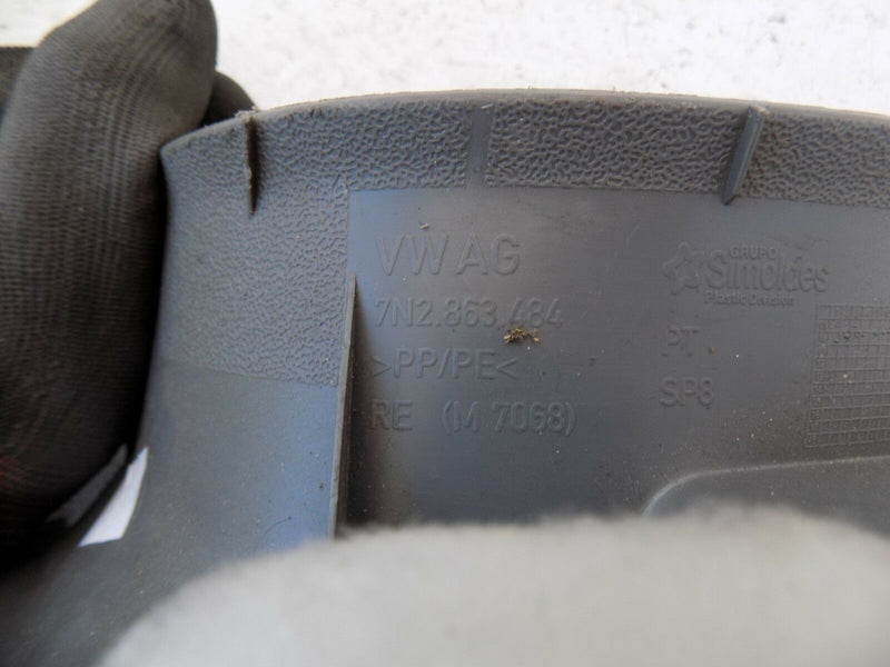 SEAT ALHAMBRA 2010-2015 RHD RIGHT SIDE  FLOOR COVERING PILLAR TRIM 7N2863484