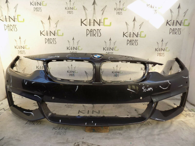BMW 4 SERIES F32 F33 F36 2014-2018 GENUINE BLACK FRONT BUMPER 51118054502