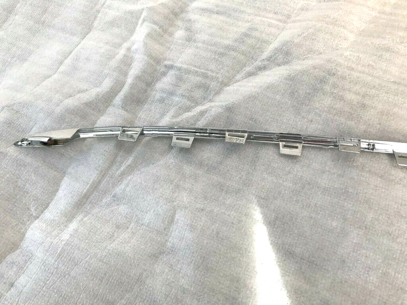 FIAT 500 FACELIFT 2016-ON **NEW GRILL BUMPER CHROME STRIP TRIM GENUINE 735619488