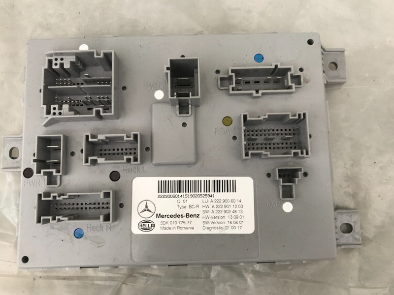 MERCEDES GLC X253 250 2016-21 BODY CONTROL UNIT MODULE, COMFORT BCM A2229006014
