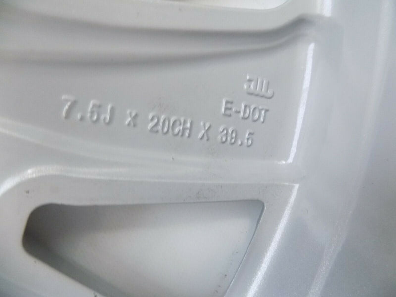 LAND ROVER 20'' ALLOY WHEEL AEROWHEEL 7.5J X 39.5 SPARKLE SILVER HY321007PA