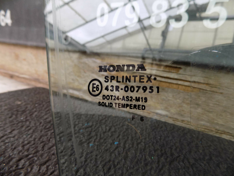HONDA CR-V MK2 2006-2007 FACELIFT FRONT RIGHT WINDOW GLASS DOOR O/S DRIVER