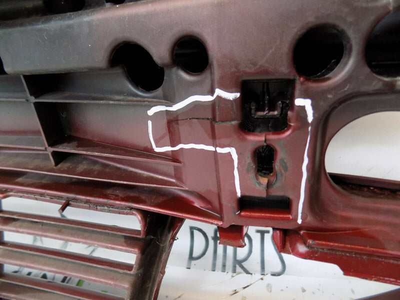 FORD FIESTA V MK5 FACELIFT 2000 2001 2002 DARK RED FRONT BUMPER GENUINE