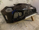 FIAT 500 ABARTH 595 2016-UP FCL FRONT BUMPER BLACK+GRILL OEM 735633044