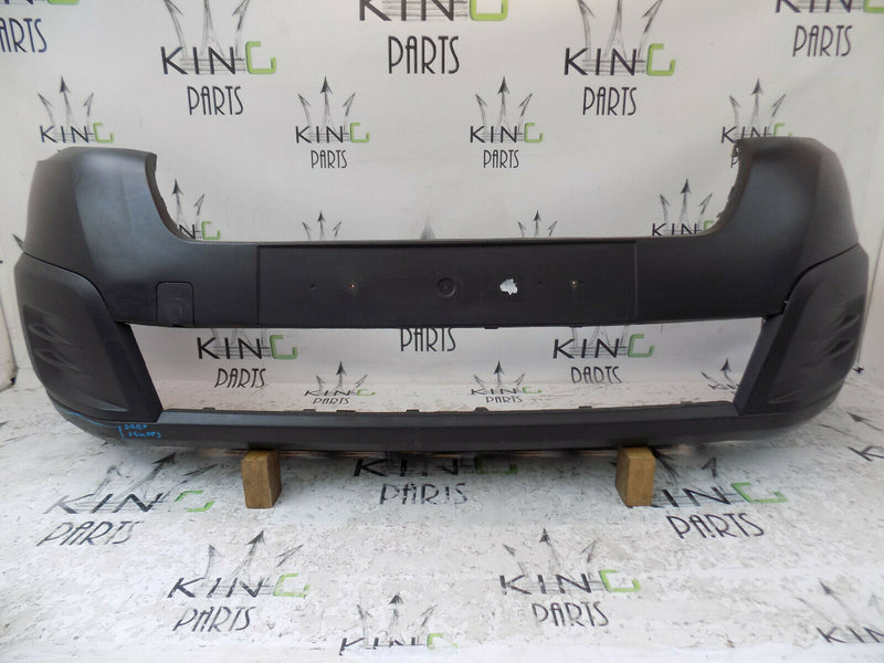 PEUGEOT PARTNER TEPEE FACELIFT 2015-2017 BLACK FRONT BUMPER 9810923377